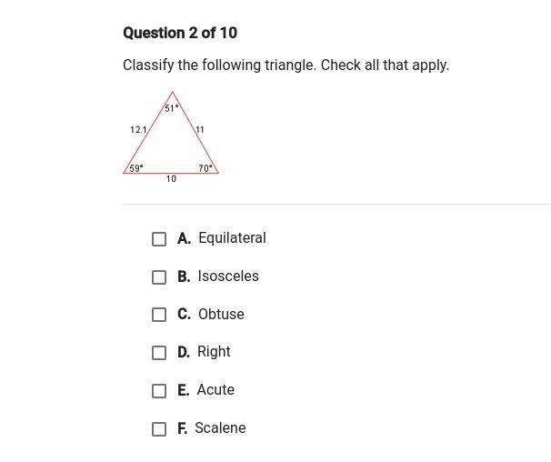 Please classify the following triangle:-example-1