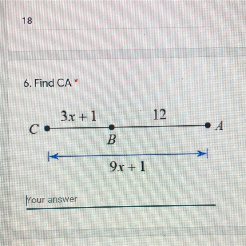 6. Find CA* Please help it’s so confusing-example-1