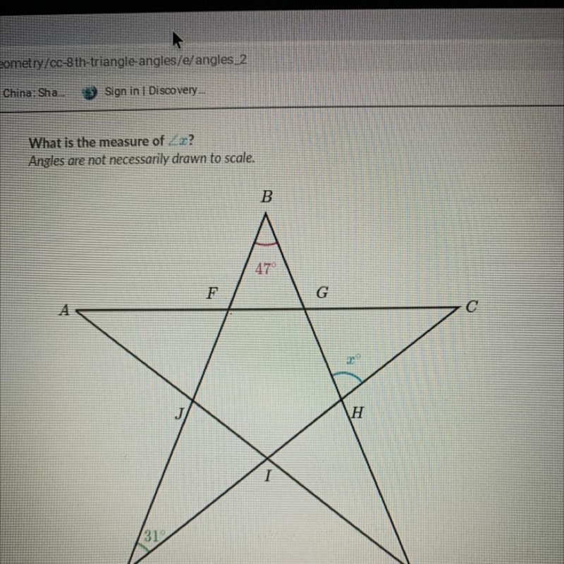 What is the measure of angle x-example-1