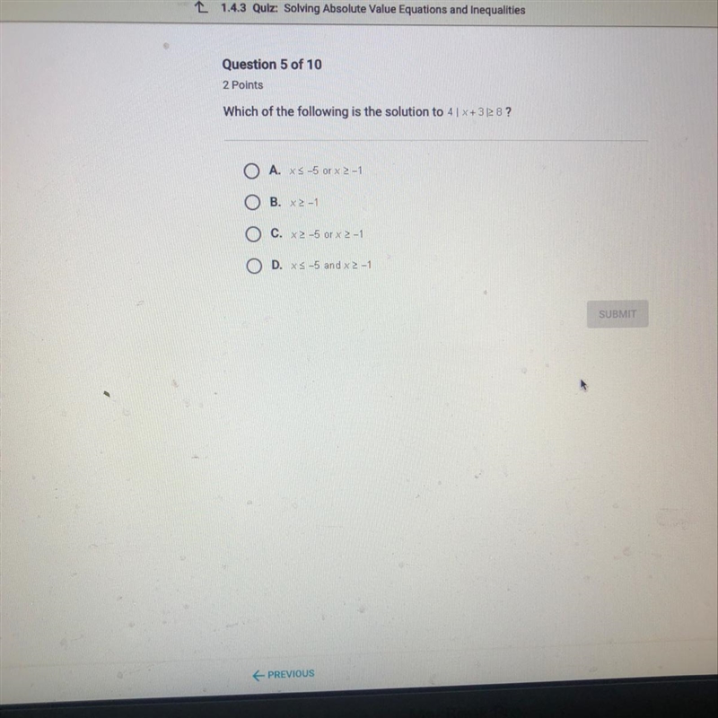 Which of the following is the solution to 4 | X+3 28 ?-example-1