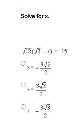 Solve for x. The radical equation is below.-example-1