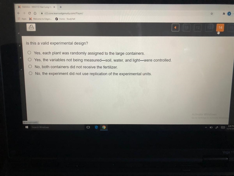 Is this a valid experimental design? A. B. C. D.-example-1