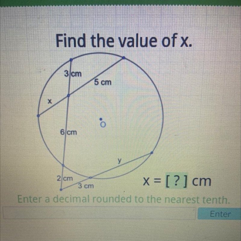 Find the value of x. Inscribed Angles Pleaseeee help ASAP!<3-example-1