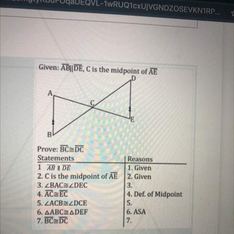 What is the reason for statement 3, statement 5, statement 7?-example-1