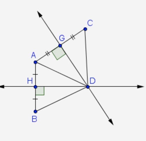 Prove: DC = DB What is the reason for the fourth and eighth steps in the proof? A-example-2