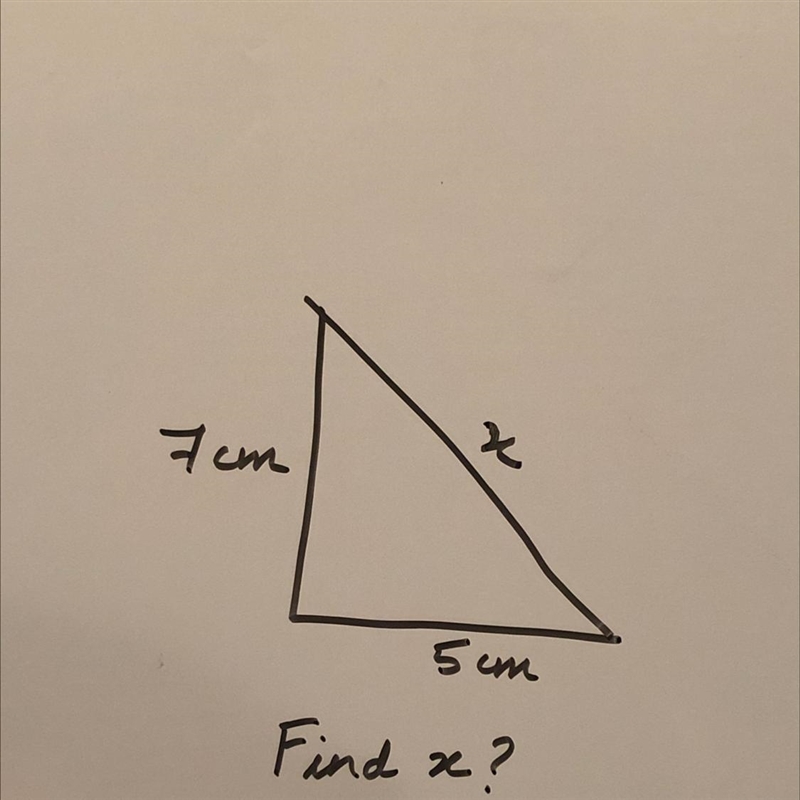 Find x in the equation?-example-1