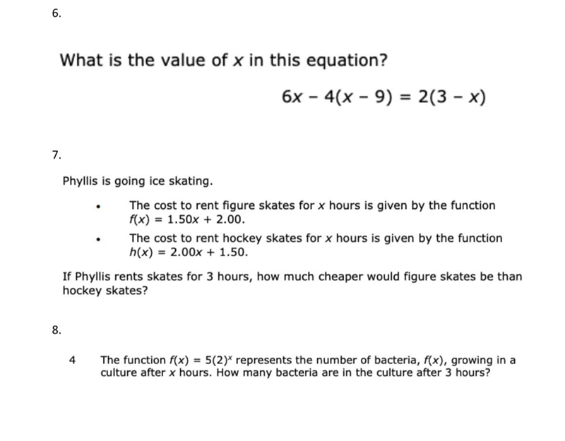 Algebra!!!! Answer QUICK PLZ 5 questions!!! 50 POINTS!!!!-example-1