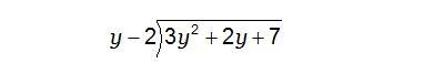 Find the quotient: Which expression is the result of dividing? 3y – 4 – 3y + 8 + 3y-example-1