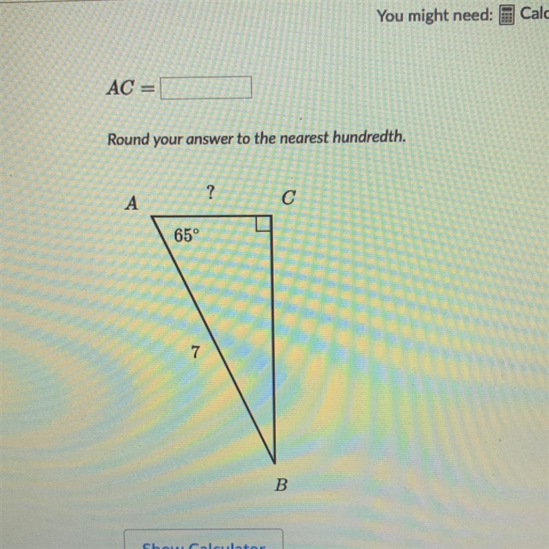 What is the length of AC?-example-1