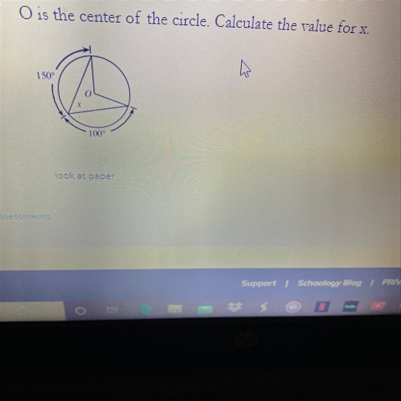 Calculate the value for x-example-1