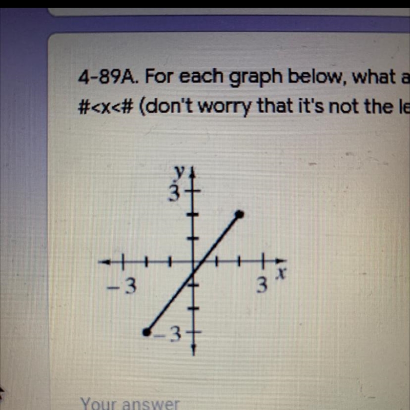 1. What is the range? Write your answer like # (Don’t worry that it’s not the less-example-1