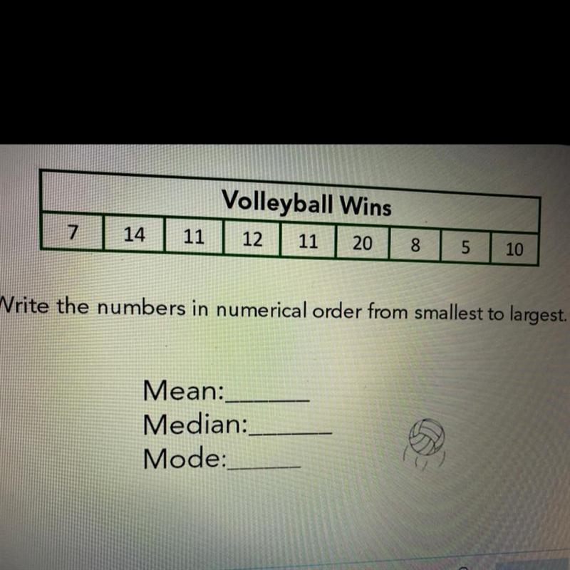 Anyoneee?? Mean Median and mode-example-1