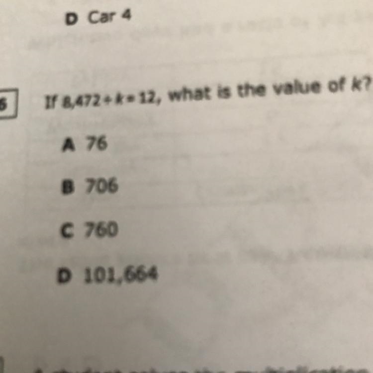 If 8,472 divided by k=12, what is the value of k?-example-1