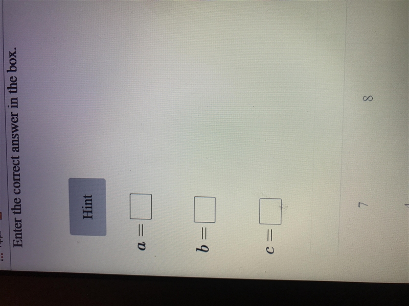 Find the value of each variable. A=? B=? C=?-example-2