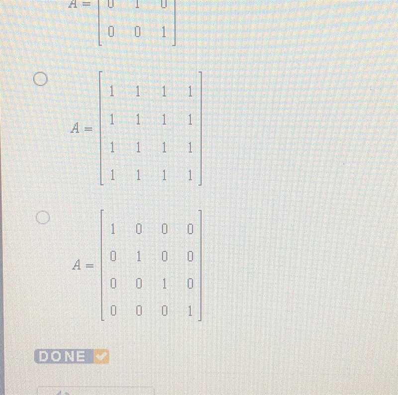 What are the values for matrix a?-example-1