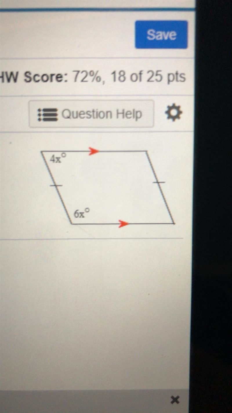 Find the value of x. Then find the value of each labeled angle-example-1