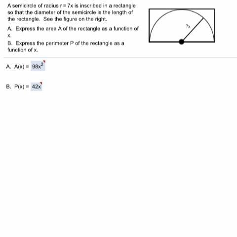 Radius question * answers listed on pic but I just need a step by step explanation-example-1