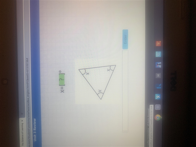 What does X equal to-example-1