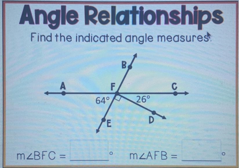 Find the indicated angle measures. ok last one i promise y’all pls help--example-1