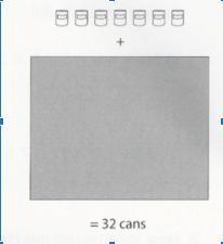 13.Cans were arranged in the shape of a square. Seven cans were placed in front of-example-1