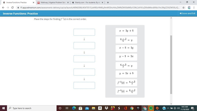 Drag each tile to the correct box. Not all tiles will be used. Consider the following-example-1