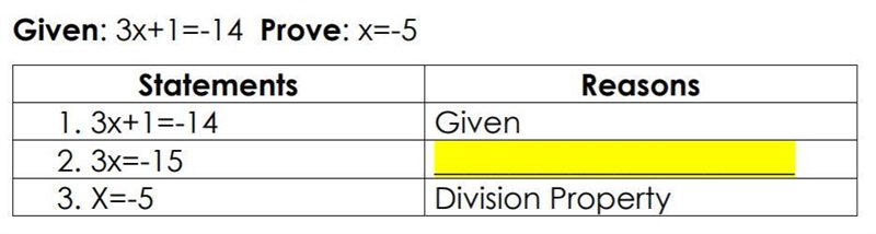 Fill in the blank for the following two-column proof. [SEE ATTACHMENT]-example-1