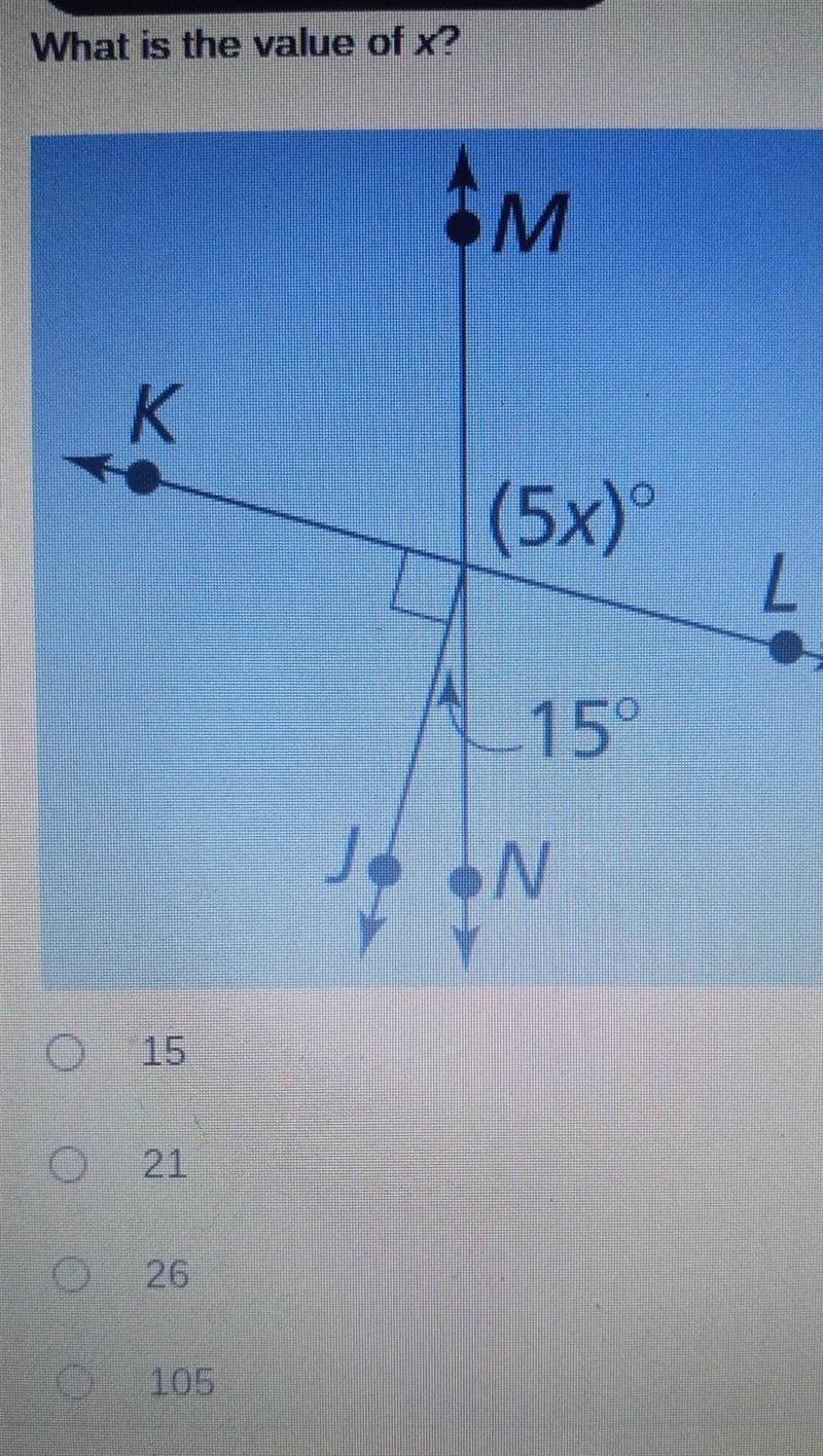 What is the value of x? ​-example-1