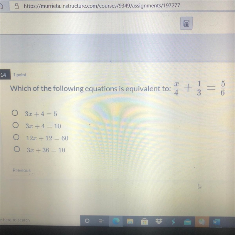 Which of the following equations is equivalent-example-1