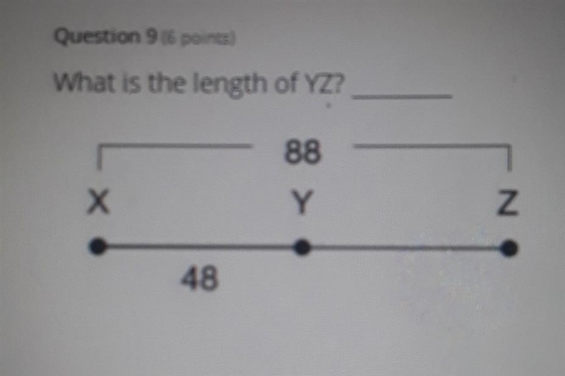 What is the length of YZ?​-example-1