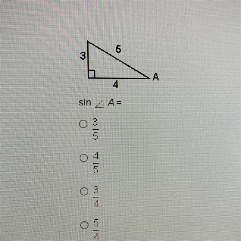 Sin 3/5 4/5 3/4 5/4-example-1