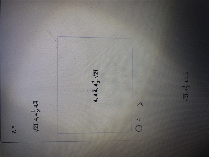 What is the order greatest to least, a b or c?-example-1