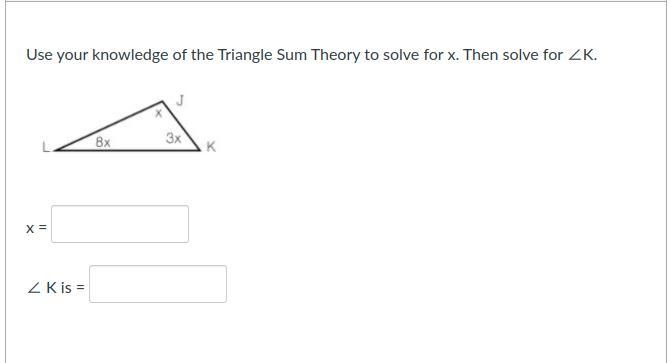 Help ME! solve for ∠K.-example-1