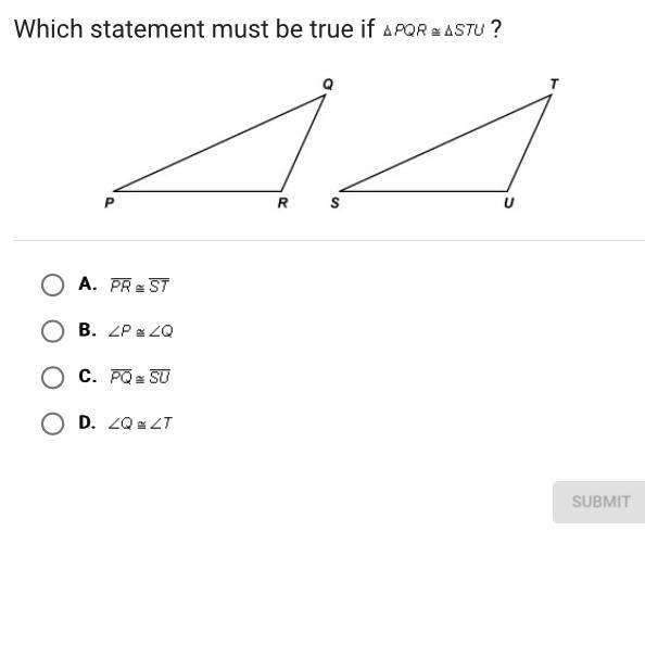 Which statement must be true if ? A. B. C. D.-example-1