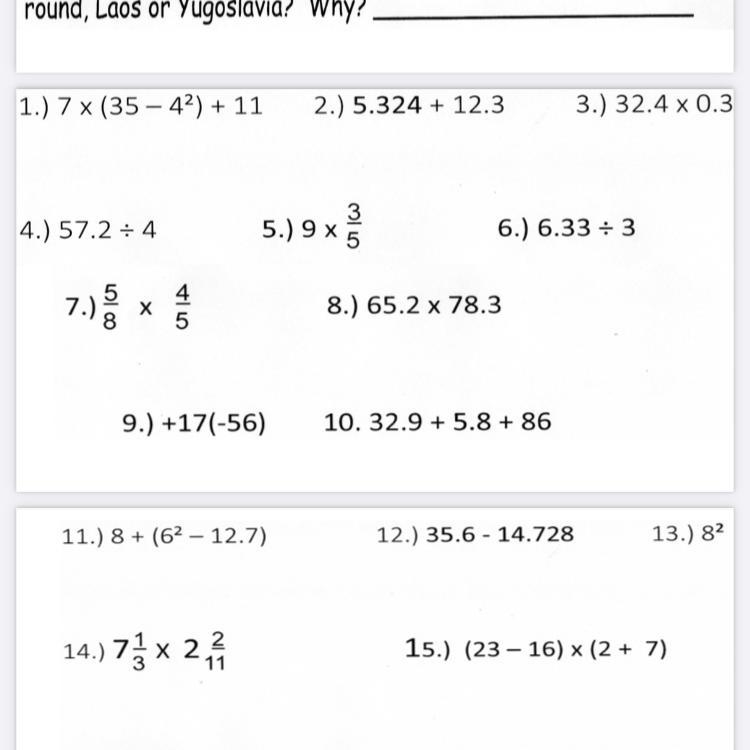 6th grade math look at the pictures-example-1