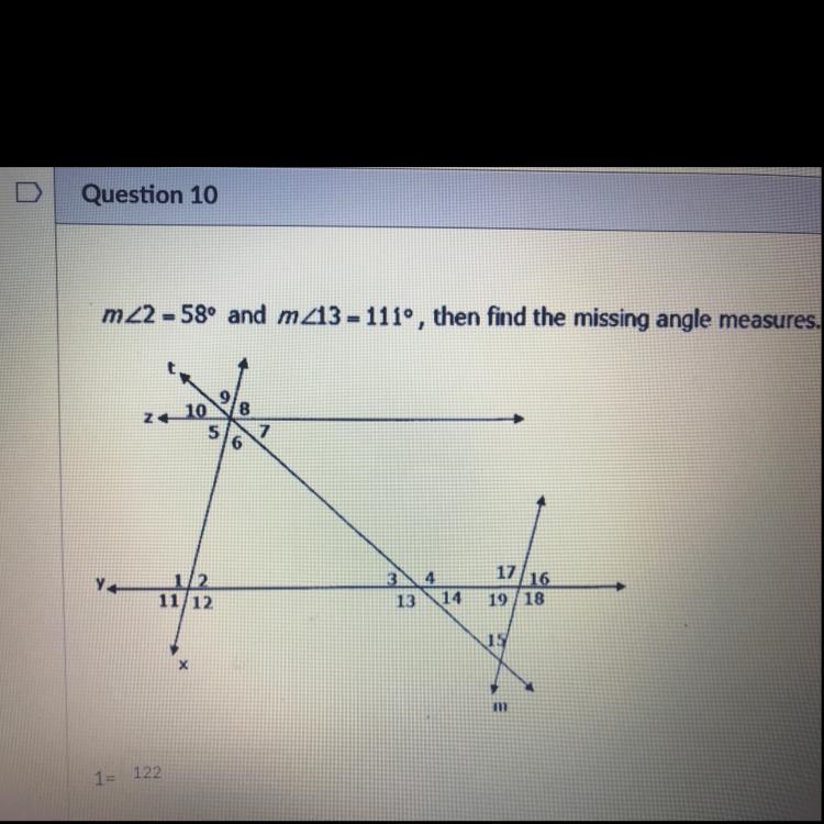 Please help me! I really need help with this question!! I need 1-19! I don’t need-example-1