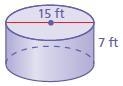 Find the volume of the cylinder. Round your answer to the nearest tenth. Please help-example-1