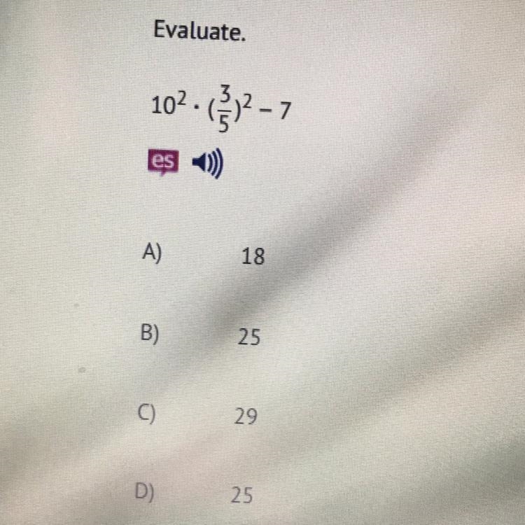 10^2 . (3/5)2 - 7= ?????????-example-1