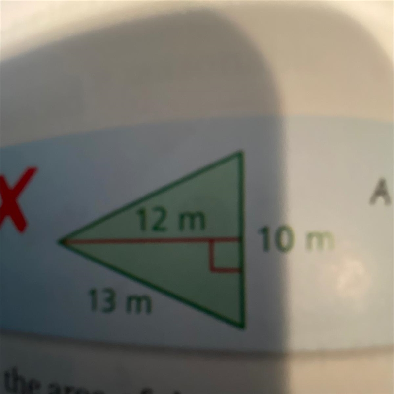 Find the area of the triangle-example-1