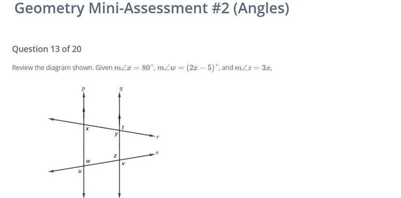 Hello! Can anyone please tell me the measurement of t and v ? Any help is gladly appreciated-example-1