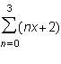 Which of the following is the result of expanding the series 3∑ n=0 (nx=2)? 12 22 6x-example-1