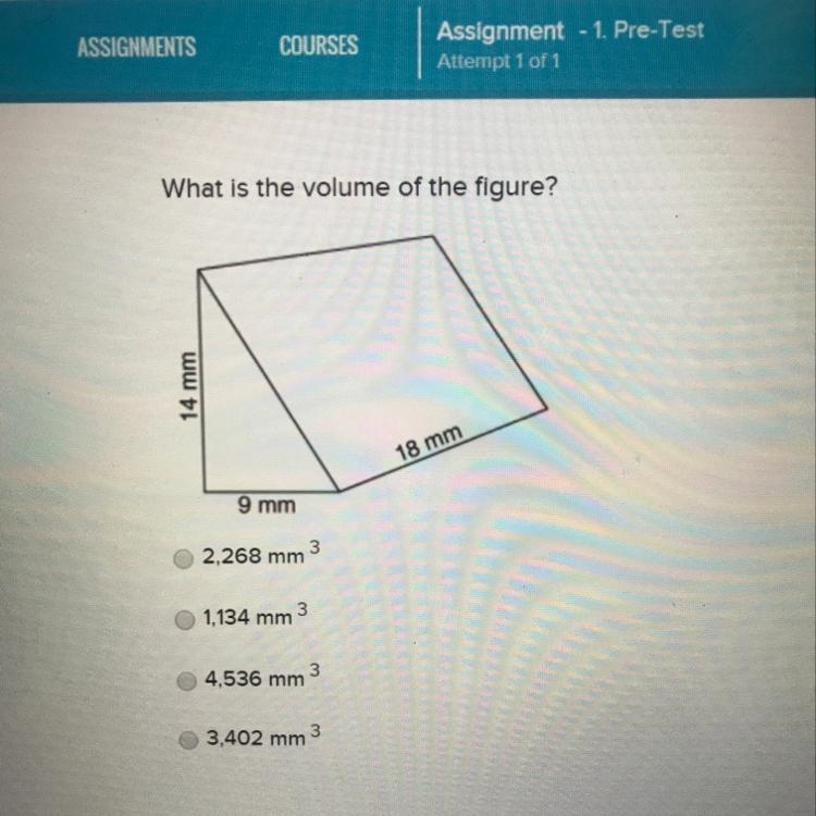 What is the volume of the figure?-example-1