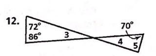 Find the measure of each numbered angle.-example-1