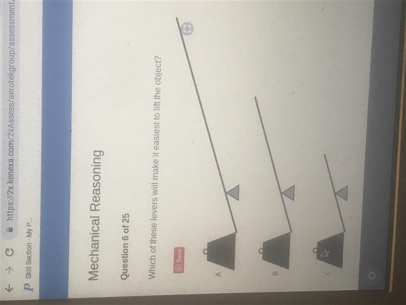 Which of these levelers will make it easier to lift the object-example-1