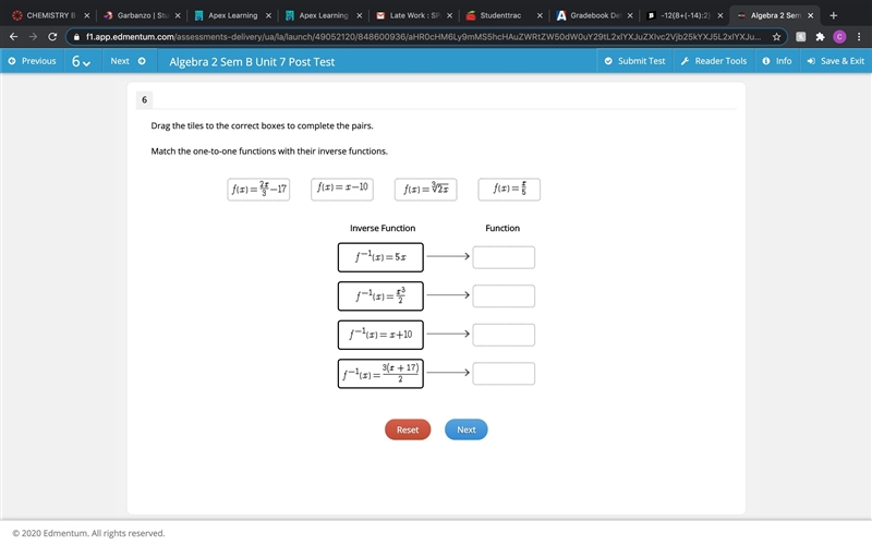 Can somebody help me i have to drag the functions on top onto the bottom ones to match-example-1