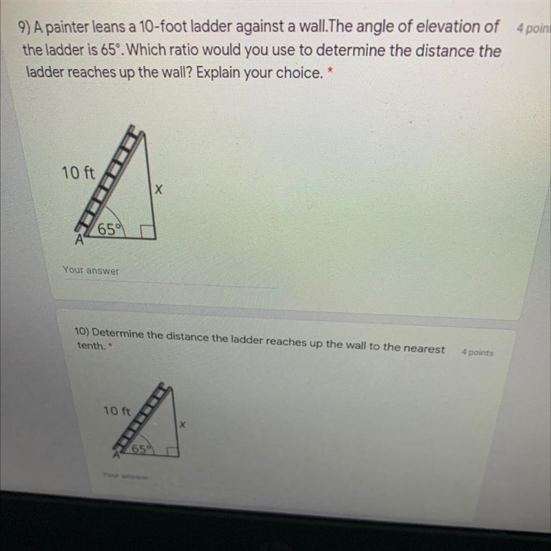 What would be the answer to number nine-example-1