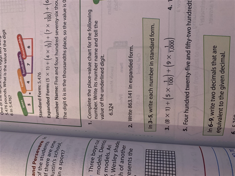 Can someone help me with number 1 and 2-example-1