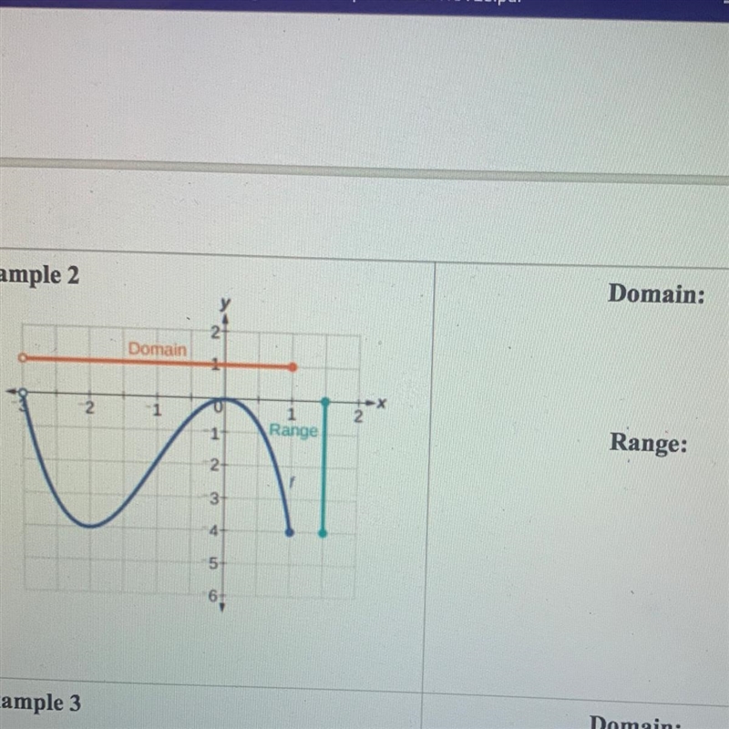 What's the domain and range?-example-1