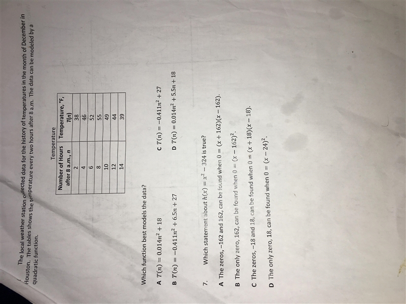 The local weather station collected data for the history of temperatures in the month-example-1