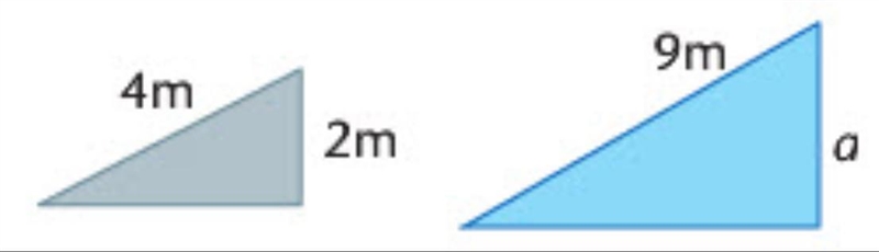 Find the missing length for the pair of similar figures.-example-1