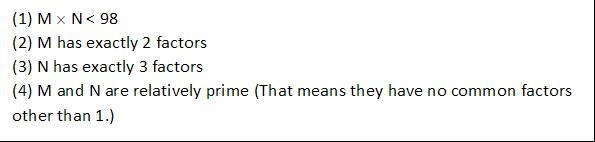 Given M and N are whole numbers. Find the greatest value of the product M x N such-example-1